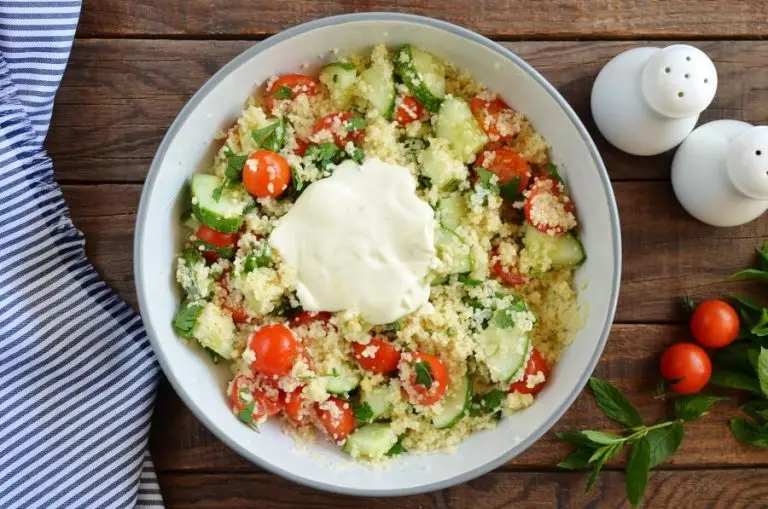 Step 5 - Grilled Aubergine Tabbouleh