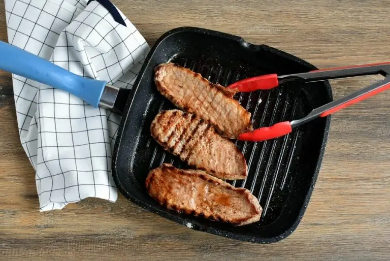 Step 6 - Keto Grilled Pork Chops with Plums and Arugula