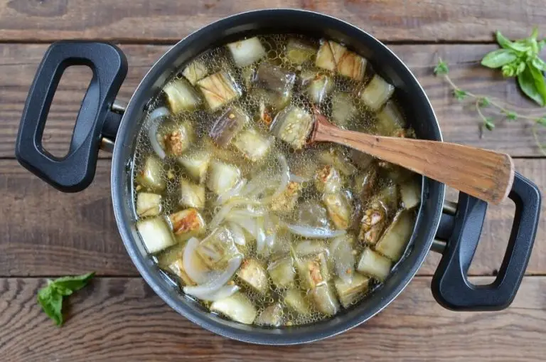 Step 4 - Healthy Eggplant Soup