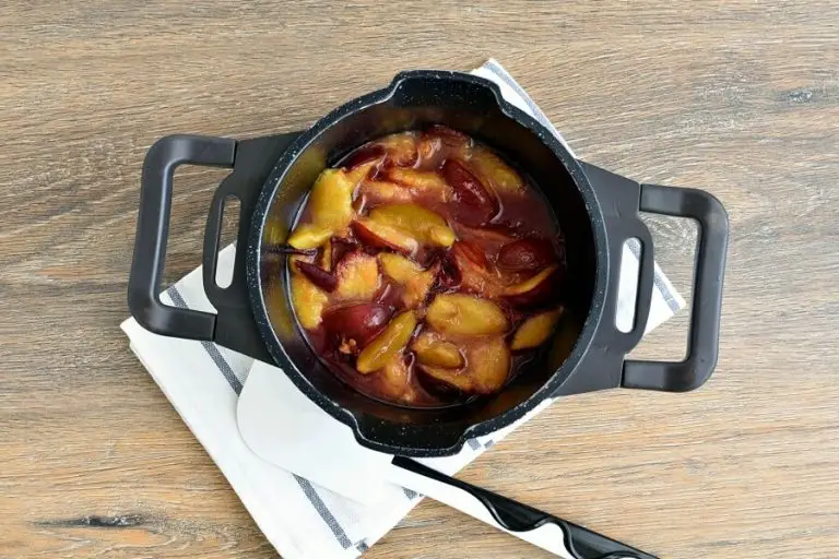 Step 1 - Healthy Vegan Plum Slice