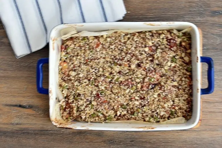 Step 7 - Healthy Vegan Plum Slice