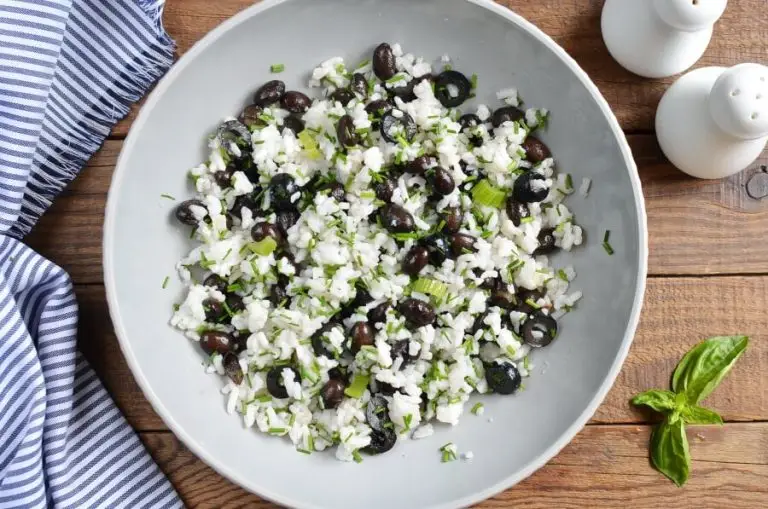 Step 2 - Herbed Rice with Spicy Black Bean Salad