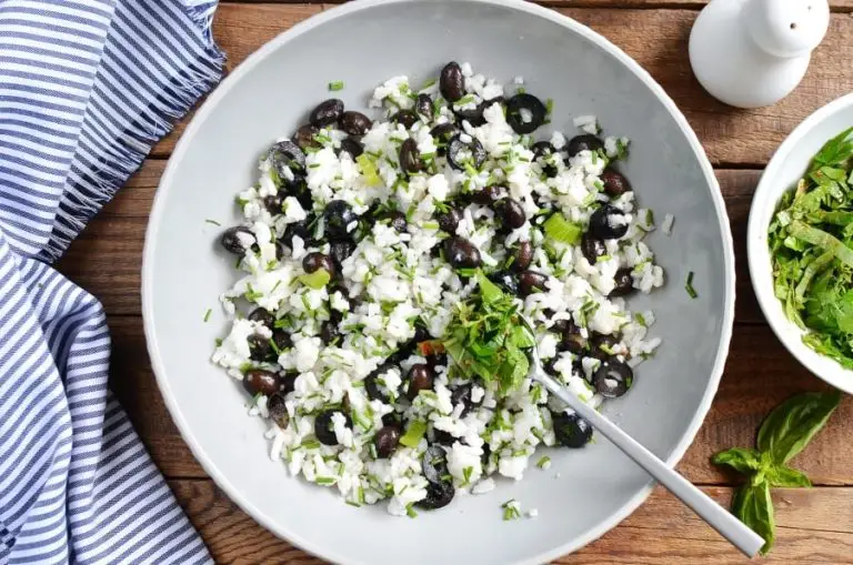 Step 3 - Herbed Rice with Spicy Black Bean Salad