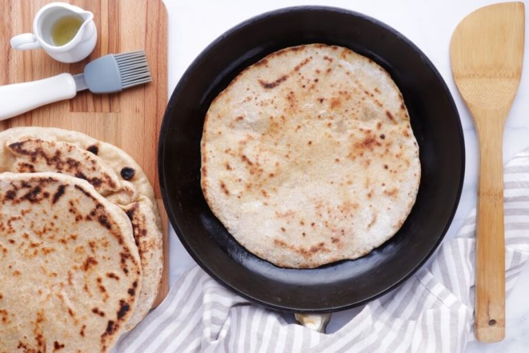 Step 7 - Mediterranean Yogurt Flatbread with Crispy Eggplant
