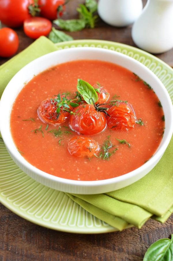 Vegan Icy Tomato Soup Recipe - Cook.me Recipes