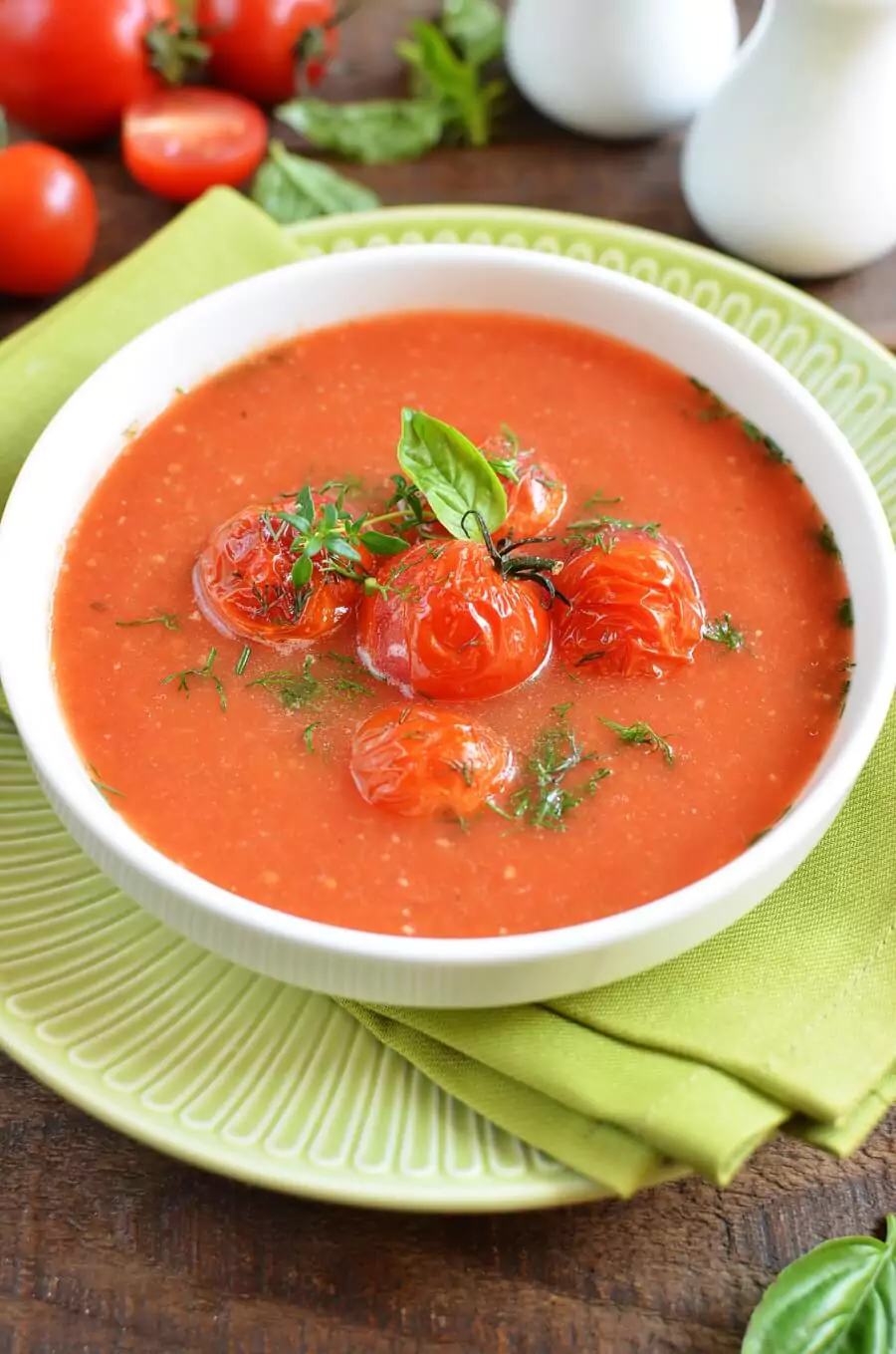 Vegan Icy Tomato Soup