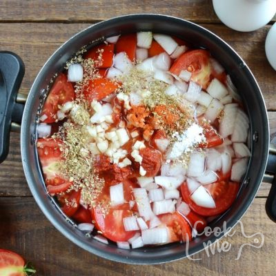 Vegan Icy Tomato Soup recipe - step 1