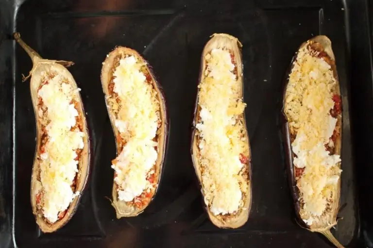 Step 8 - Italian Style Stuffed Eggplant