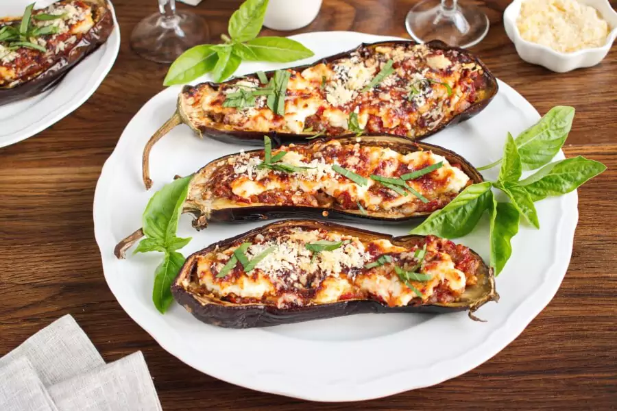 Italian Style Stuffed Eggplant
