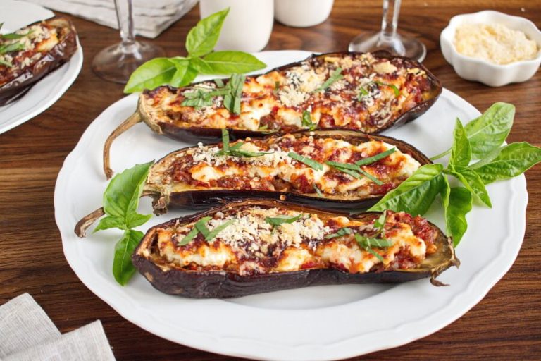 Step 10 - Italian Style Stuffed Eggplant
