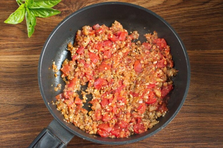 Step 6 - Italian Style Stuffed Eggplant