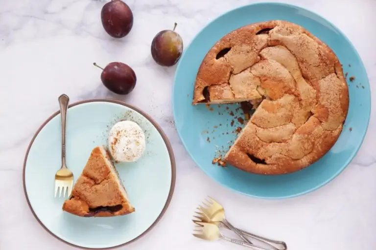 Step 9 - Late Summer Plum Cake