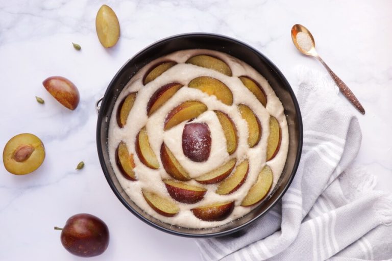 Step 6 - Late Summer Plum Cake