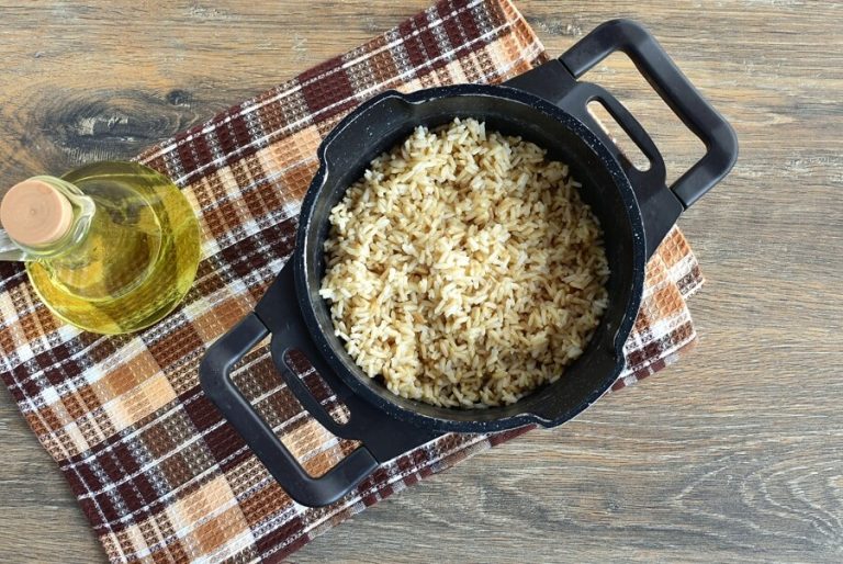 Step 1 - Lemony Rice and Peas