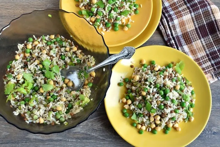 Step 5 - Lemony Rice and Peas