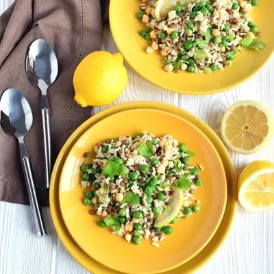 Lemony rice and peas Recipe-How to make Lemony rice and peas-Delicious Lemony rice and peas