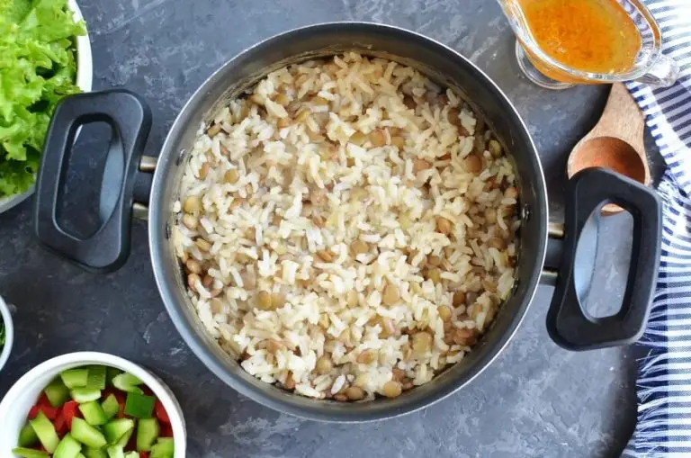 Step 1 - Lentil Rice Salad