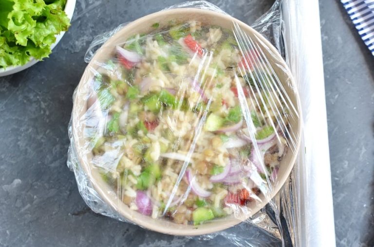 Step 5 - Lentil Rice Salad