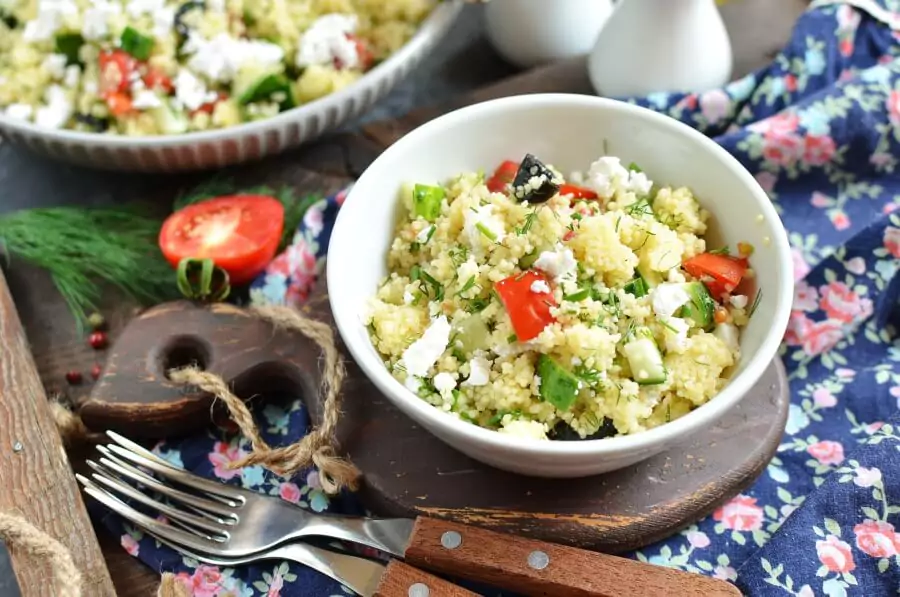 Mediterranean Couscous Salad