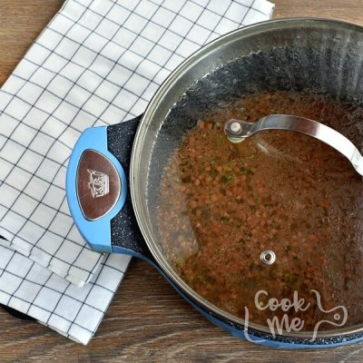 Mediterranean Spicy Spinach Lentil Soup recipe - step 5