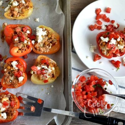 Mediterranean Stuffed Peppers Recipe - Cook.me Recipes