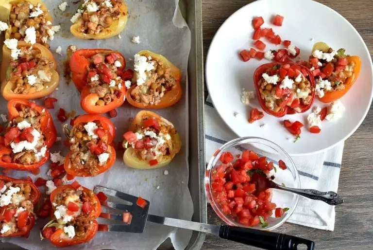Step 8 - Mediterranean Stuffed Peppers