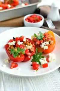 Mediterranean Stuffed Peppers
