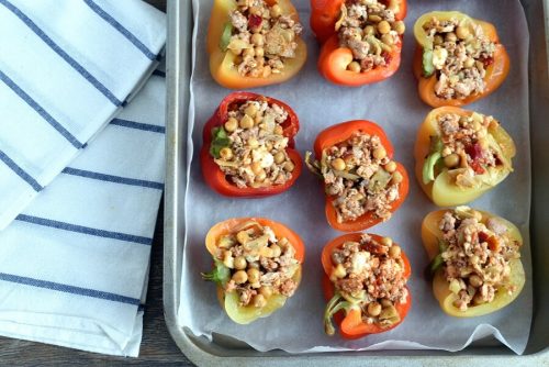 Mediterranean Stuffed Peppers Recipe - Cook.me Recipes