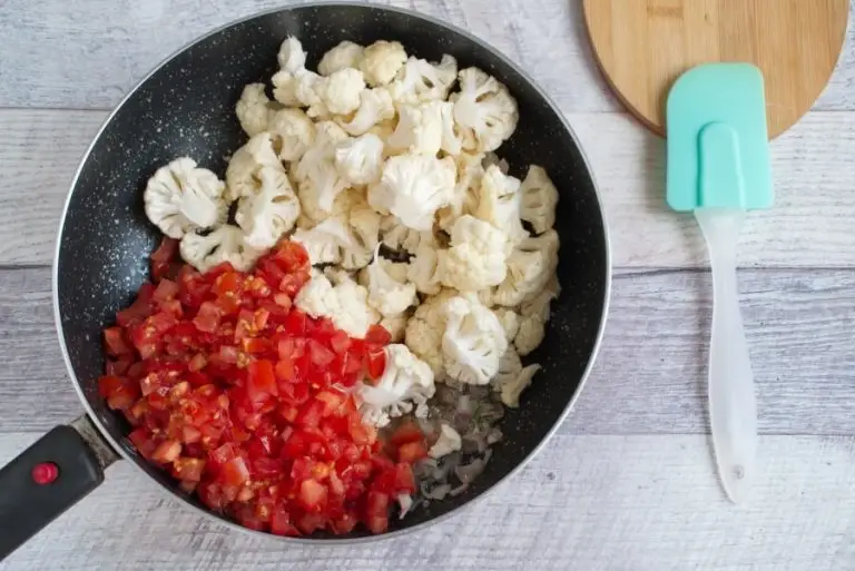 Step 3 - Middle Eastern Braised Cauliflower