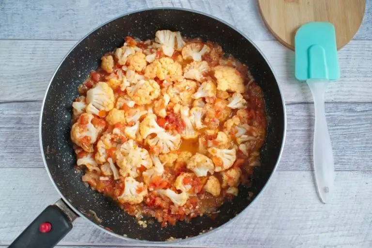 Step 4 - Middle Eastern Braised Cauliflower