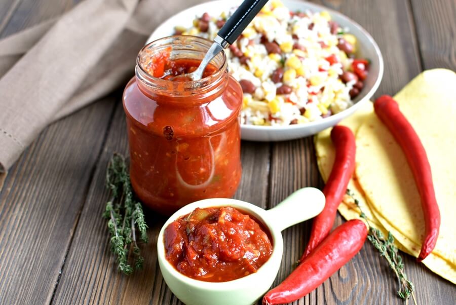 How to serve Mild Tomato Salsa