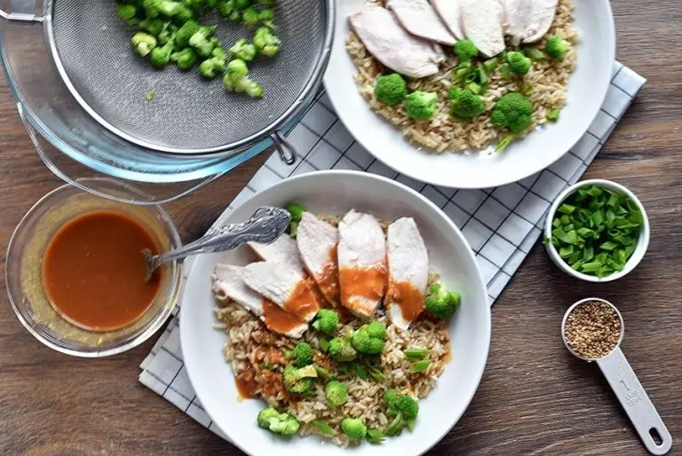 Step 5 - Miso Brown Rice and Chicken Salad