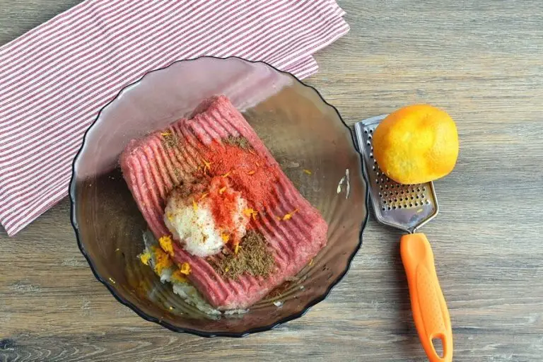 Step 1 - Moroccan Turkey Meatballs with Citrus Couscous