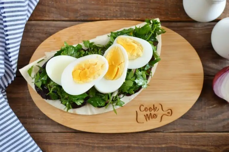 Step 6 - Open-Face Roasted Eggplant & Herb Salad Pita Sandwiches