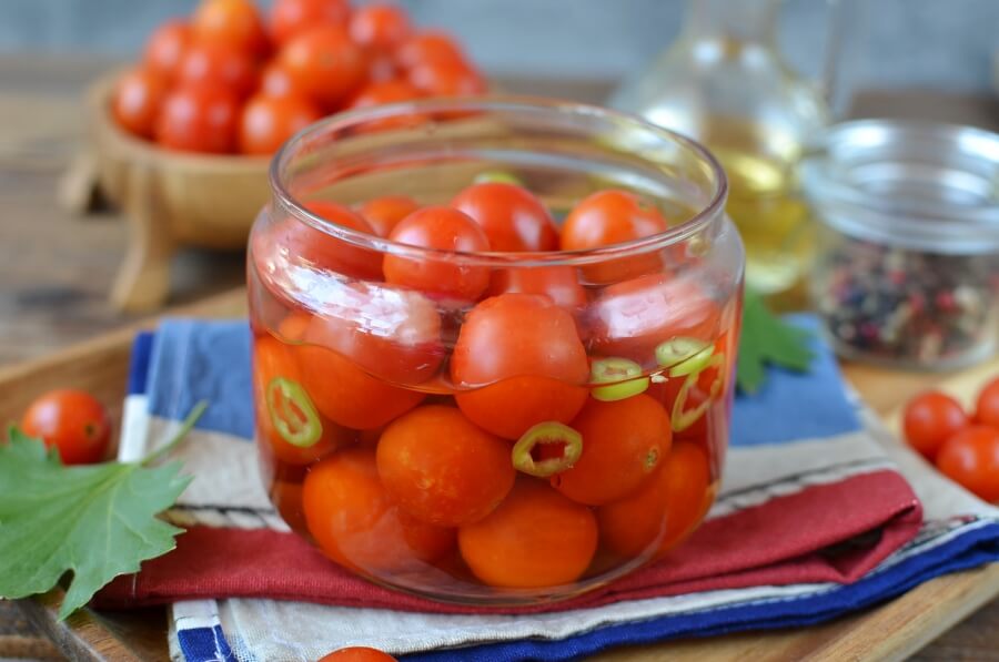How to serve Pickled Cherry Tomatoes