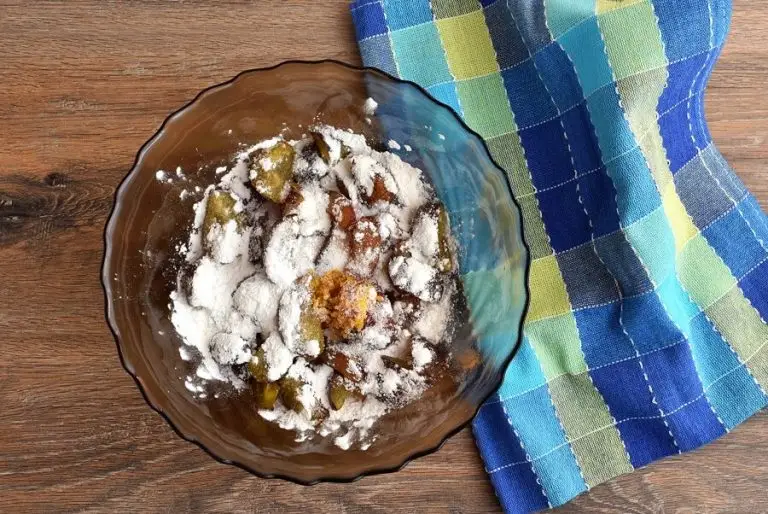 Step 2 - Plum Cobbler