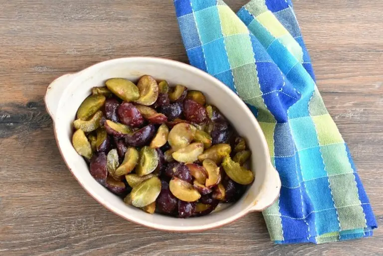 Step 3 - Plum Cobbler