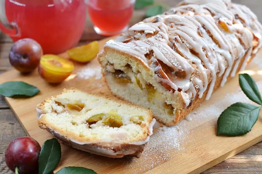 Plum Pound Cake