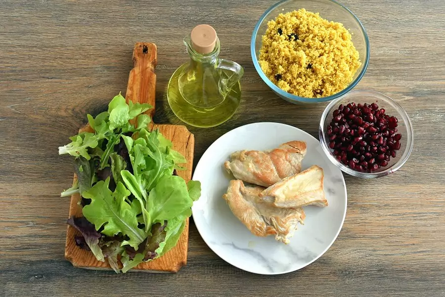 Ingredients for Quick Turkey Couscous