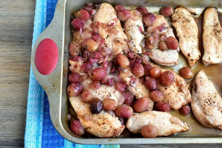 Step 7 - Roasted Chicken Grapes Rosemary