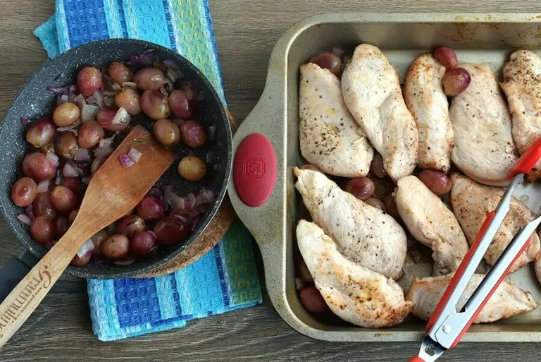 Step 6 - Roasted Chicken Grapes Rosemary