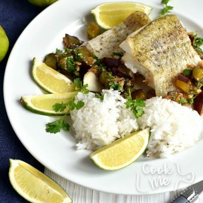 Roasted Cod with Soy Ginger Plum Salsa Recipe-How to make Roasted Cod with Soy Ginger Plum Salsa-Delicious Roasted Cod with Soy Ginger Plum Salsa1