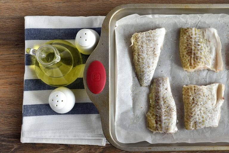 Step 3 - Roasted Cod with Soy Ginger Plum Salsa