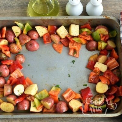Roasted Potato Vegetable Salad recipe - step 2
