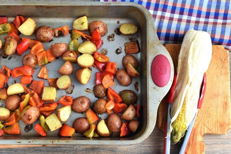 Step 4 - Roasted Potato Vegetable Salad