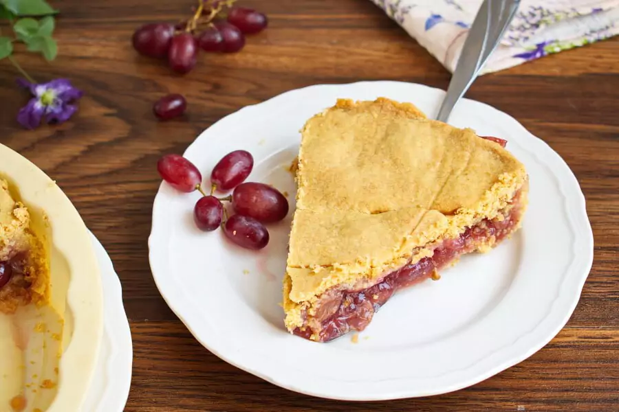Ruby Grape Pie