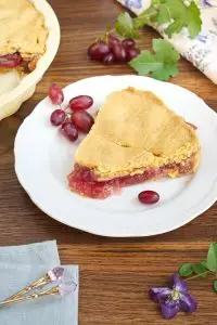 Ruby Grape Pie