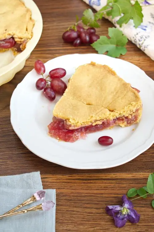 Ruby Grape Pie