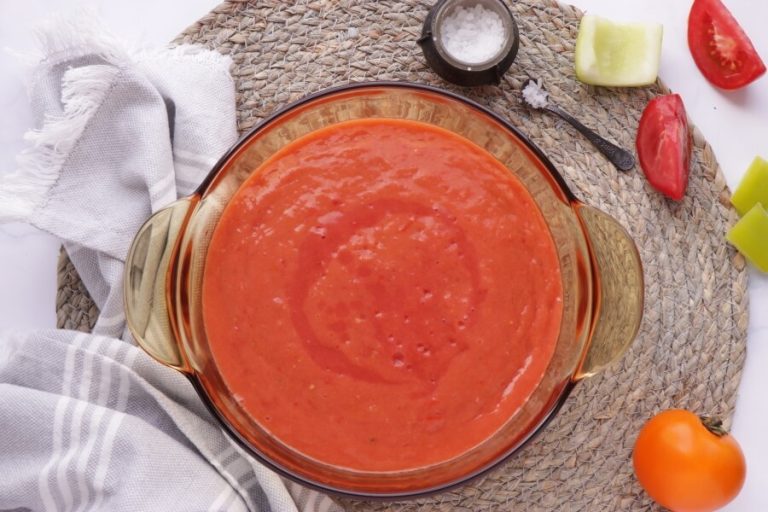 Step 3 - Rustic Gazpacho