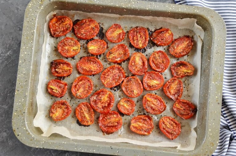 Step 4 - Semi-Dried Tomatoes